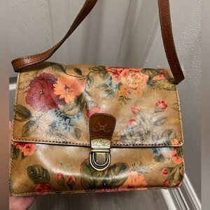 Patricia Nash Multicolor Floral Crossbody Bag